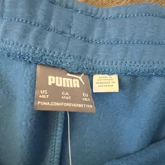 Puma Big Fleece Logo Short 10"-Size 4XL Tall - Picture 5 of 8